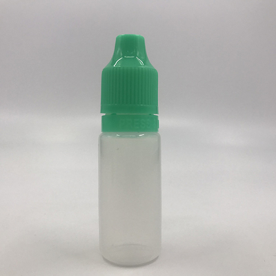 1ml クリアブラックガラス スクリップトップドロッパーボトル 2000個