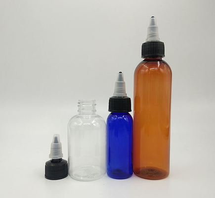 液体のためのスクリューキャップとカスタム印刷プラスチックドロッパーボトル