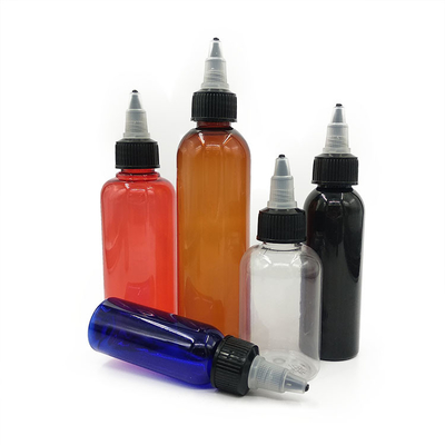 液体のためのスクリューキャップとカスタム印刷プラスチックドロッパーボトル