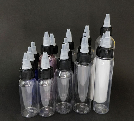 液体のためのスクリューキャップとカスタム印刷プラスチックドロッパーボトル