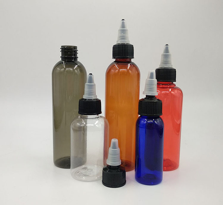 液体のためのスクリューキャップとカスタム印刷プラスチックドロッパーボトル