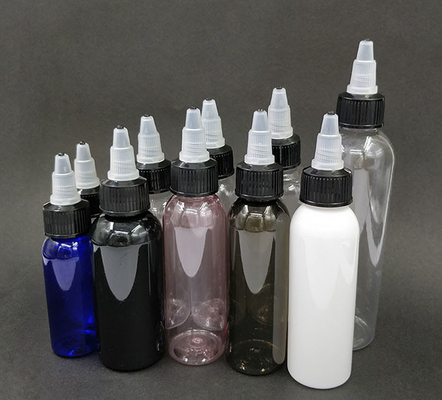 液体のためのスクリューキャップとカスタム印刷プラスチックドロッパーボトル