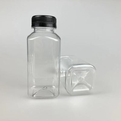 耐久性のあるハンドル付きの透明なプラスチック製ミルクティーボトル