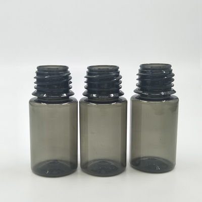 パーソナライズされた 10-100ml プリント PET E 液体ボトル 丸型シェル ボトル 子供用キャップ
