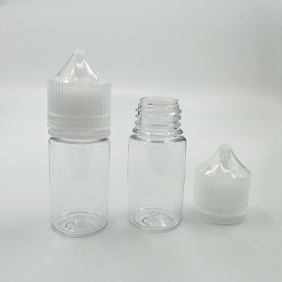 パーソナライズされた 10-100ml プリント PET E 液体ボトル 丸型シェル ボトル 子供用キャップ
