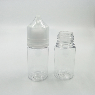 パーソナライズされた 10-100ml プリント PET E 液体ボトル 丸型シェル ボトル 子供用キャップ