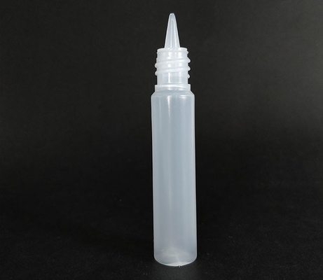 透明 オーダーメイド ロゴ付き PET ラウンド プラスチック E 液体 ボトル