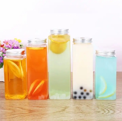 2層の漏れ防止の透明なプラスチック製の茶瓶