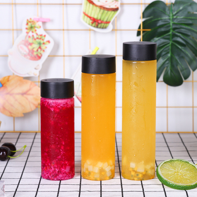 リフレッシュドリンク の ため の 便利 な ハンドル を 備えた 漏れ 防止 的 な 泡 茶 容器