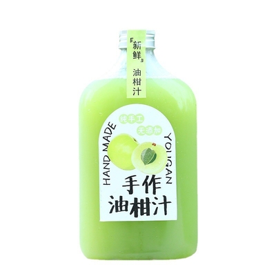 カスタマイズされた透明なプラスチック製 蓋付きのミルクティーボトル