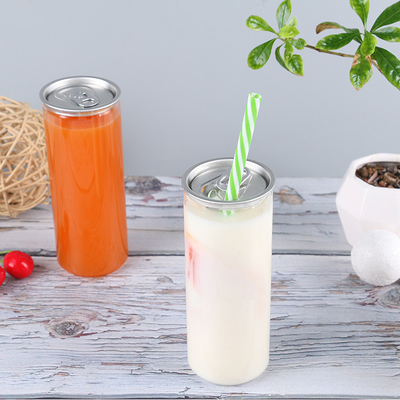 カスタマイズできる透明なプラスチック製の保温用ミルクティーボトル