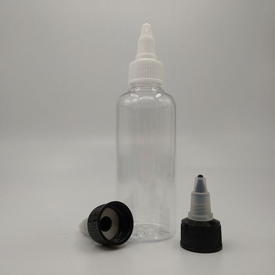 カスタマイズされたラベルパネル プラスチックスクリュートップ容器 15ml 30ml 50ml 70ml 80ml 100ml 化粧品パッケージ用