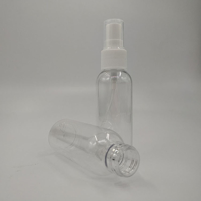 丸いPETプラスチックスプレーボトル 10ml 15ml 30ml 50ml 60m 70ml 100ml 200ml 500ml容量