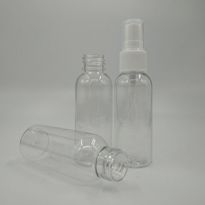 丸いPETプラスチックスプレーボトル 10ml 15ml 30ml 50ml 60m 70ml 100ml 200ml 500ml容量