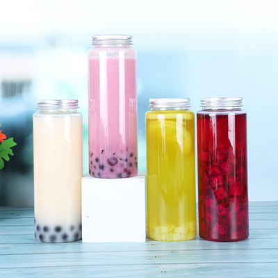 現代 透明 プラスチック 水瓶 方形 丸 柄 付き