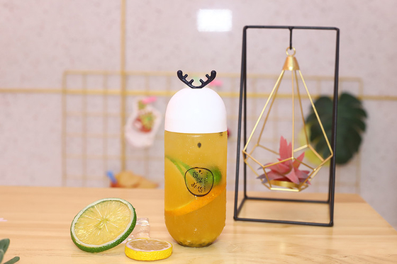 カスタム 漏れ防止 250ml プラスチックジュースボトル