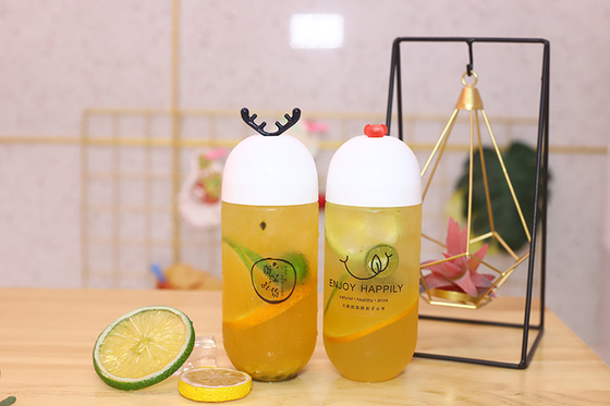 カスタム 漏れ防止 250ml プラスチックジュースボトル