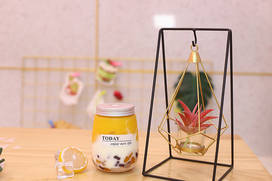 350ml 容量 ミルク・ティー ボトル 透明 ビジネス用