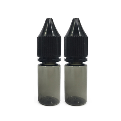 18mm ネックサイズの丸 E液体ボトル 透明な素材と子供用キャップ