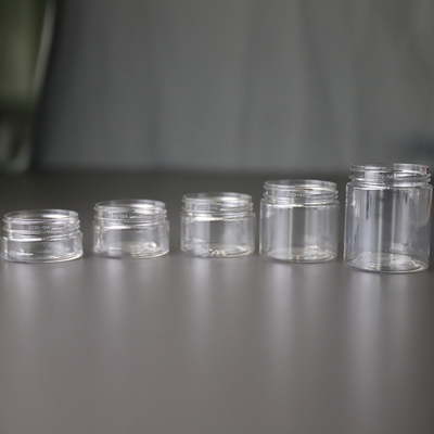 大型プラスチック製のスパイスボトル クッキー プラスチック製のボトル 透明なプラスチック製のボトル オーダーメイドのプライベートラベル付きの金蓋