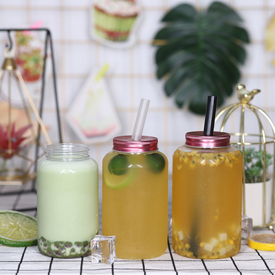 カスタマイズ可能なハンドル 方形丸い泡茶のジュース 飲料貯蔵のための理想的なソリューション