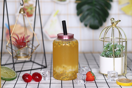 カスタマイズ可能なハンドル 方形丸い泡茶のジュース 飲料貯蔵のための理想的なソリューション