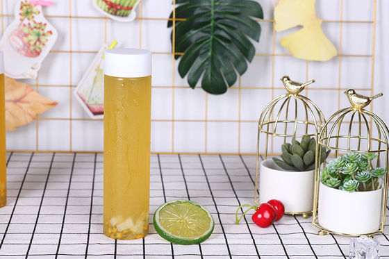 快速配送 カスタムラベル 透明なプラスチック飲料カップ 冷たい飲み物