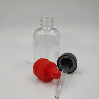 カスタマイズ プラスチックのドロッパーボトル 10ml 15ml 20ml 30ml 40ml 50ml 60ml 70ml 100ml 120ml スクリューキャップ 透明