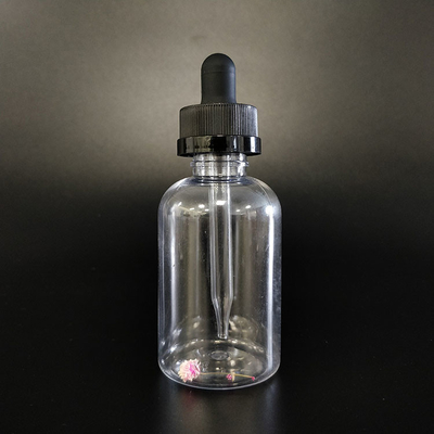 カスタマイズ プラスチックのドロッパーボトル 10ml 15ml 20ml 30ml 40ml 50ml 60ml 70ml 100ml 120ml スクリューキャップ 透明