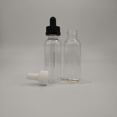 液体製品のための滑らかな表面のプラスチックドロッパーボトル