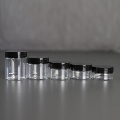 カスタマイズされた印刷 プラスチック化粧品瓶 10ml 15ml 30ml 60ml 80ml 100ml 120ml 150ml 透明化粧品パッケージ用