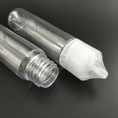 60ml 透明なE液体ボトル バップジュースの包装用 丸い形