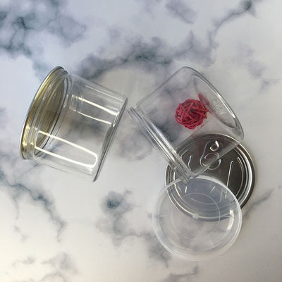 競争力 ペット缶 プラスチック缶 簡単に開いた端蓋 ポップ缶 食品グレードの使い捨て