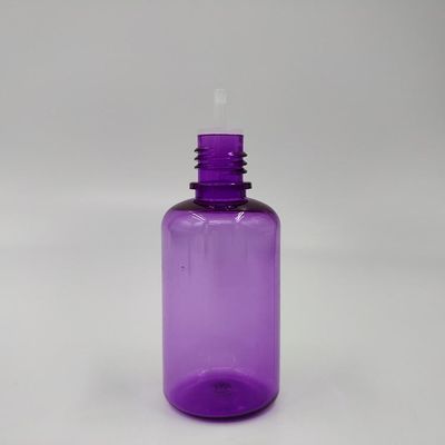 18mm ネックサイズの子供用E液体ボトル 丸い形とスクリーンプリント 表面操作