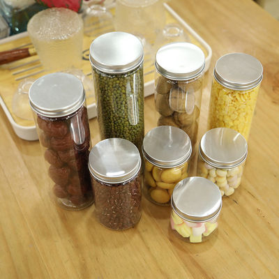 アルミホイール密封 プラスチック容器 オーダーメイドロゴとアルミ蓋付き