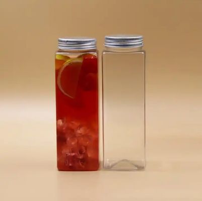 カスタマイズとブランディング用の中型プラスチック製ミルクティーボトル