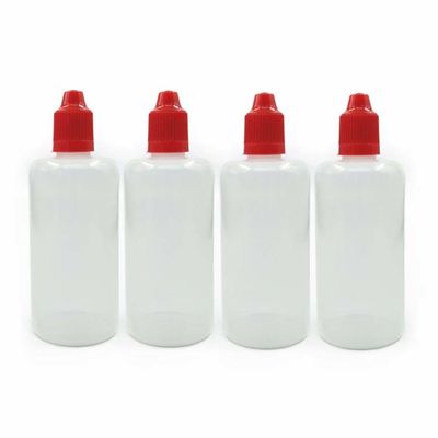 80ml E液体ボトル 安全密封と容易な再充填のためにスクリューキャップ