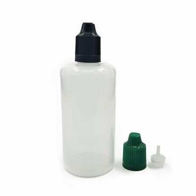 80ml E液体ボトル 安全密封と容易な再充填のためにスクリューキャップ