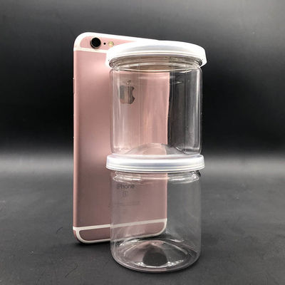 透明プラスチック化粧品ジャー 容量10ml 15ml 30ml 60ml 80ml 100ml 120ml 150ml シーリングアルミ箔ガスケット付き
