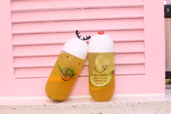 断熱ハンドル付き、便利な飲料保管、透明なミルクティーボトル