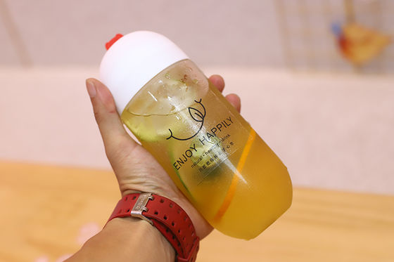 断熱ハンドル付き、便利な飲料保管、透明なミルクティーボトル