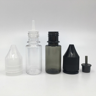 10ml 15ml 30ml 60ml 80ml 100ml チャイルドプルーフネックタイプおよびカスタマイズ印刷色付きEリキッドボトル