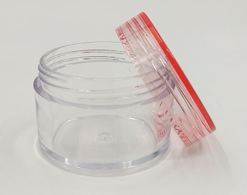 80mlプラスチック化粧品ジャーホルダー 実用的でエレガントな化粧品収納ソリューション
