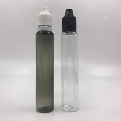 透明なE液体ボトル 18mm ネックサイズと10ml 15ml 30ml 60ml 80ml 100ml容量