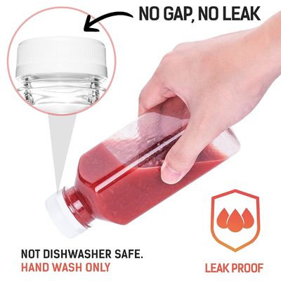 トレディデザイン 再利用可能なジュースボトル 形状のジュースボトル 生物分解性果汁ボトル 工場価格