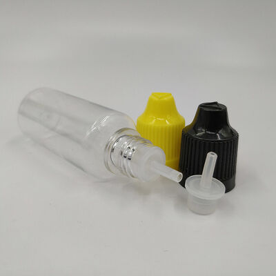 液体用18mmの首の大きさで安全基準を満たし,液体パッケージの子供に耐える閉塞を保証するように設計された子供に耐える首型ボトル