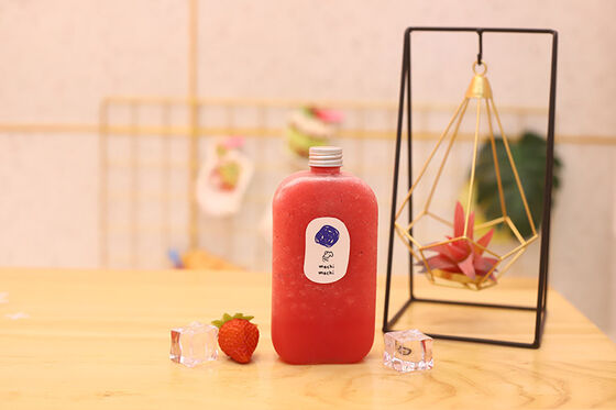 クリアプラスチックバブルティーピッチャー 透明な容器で内容物の識別が容易 バブルティー専門店に最適