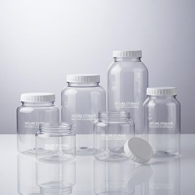 BPAフリープラスチックスクリュートップコンテナ 安全な保管のための理想的な 耐久性および工業および商業用パッケージングソリューション