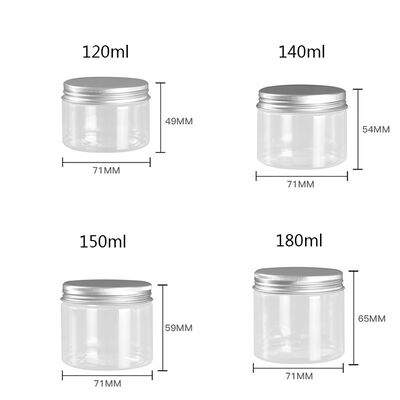 パーソナライズ プラスチック容器 耐久性のある再利用容器 食品,化粧品,医薬品の包装に適しています