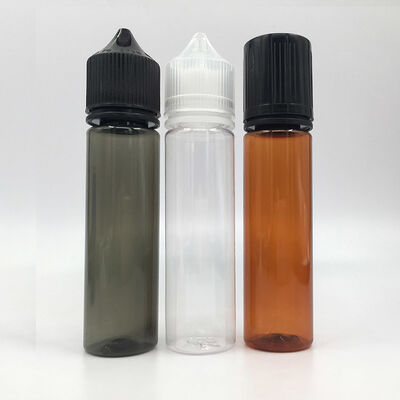 10ml 15ml 30ml 40ml 60ml 80ml 100ml 透明リキッドボトル ドロッパーキャップおよびチャイルドレジスタントキャップ対応